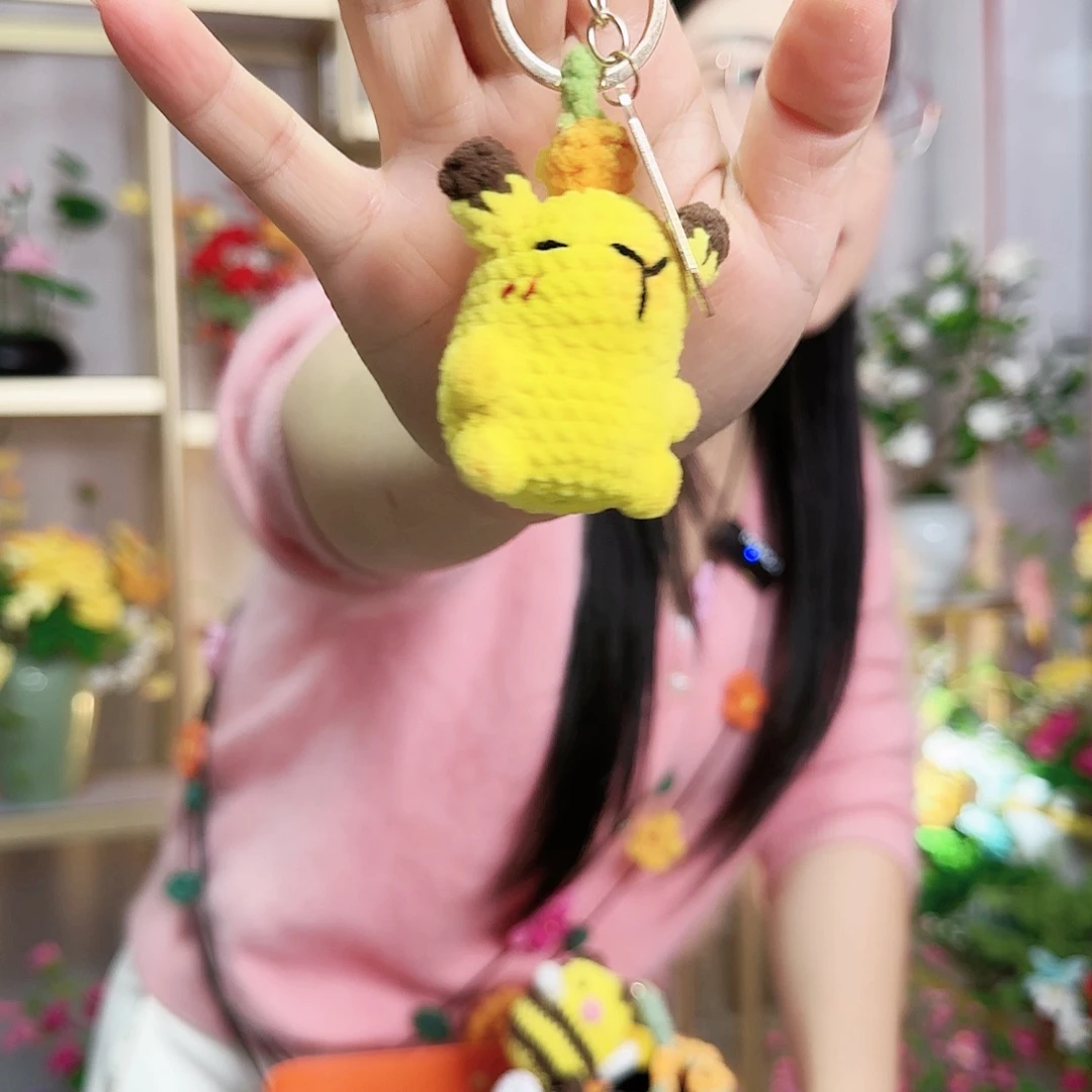 手工钩织设计挂件