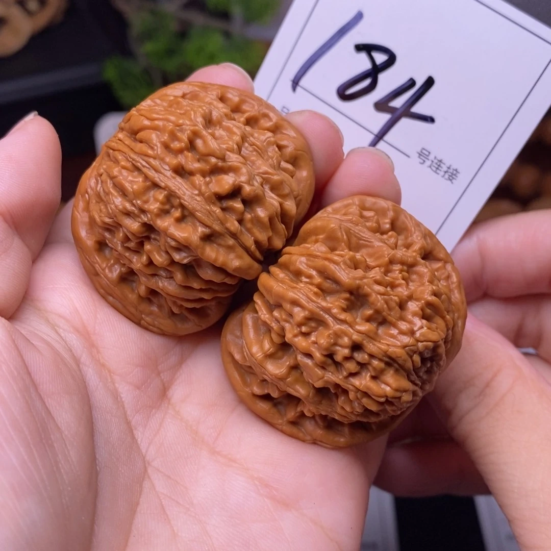 把件文玩核桃184四座楼狮子头4.4