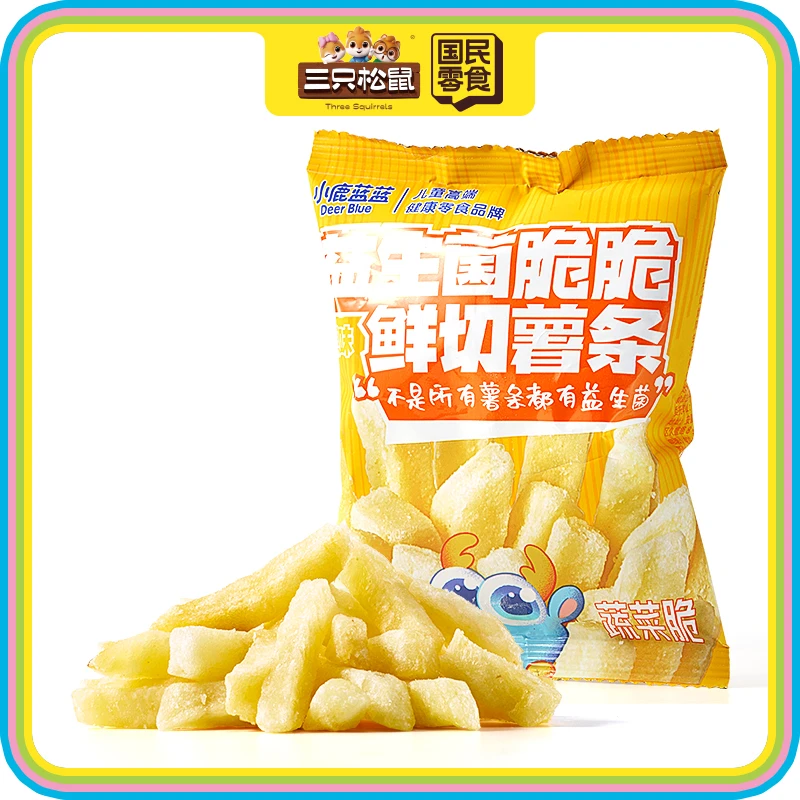 小鹿蓝蓝-益生菌脆脆鲜切薯条