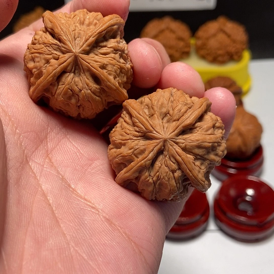 吊坠文玩核桃二*雨花石