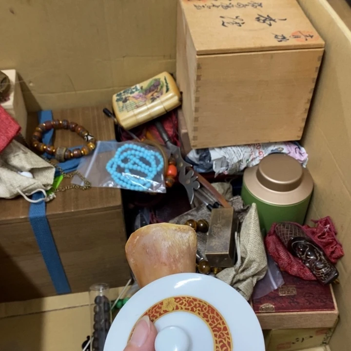 瓷片哈哈中古工艺品一件