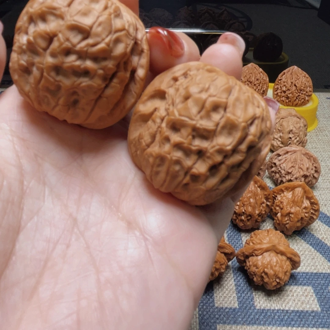 把件文玩核桃甲骨文