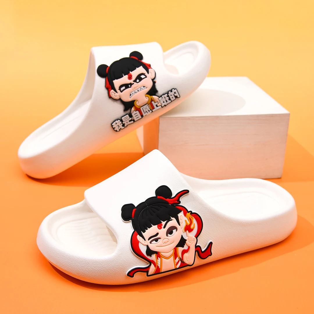 夏季防滑凉拖鞋气垫厚底男女外穿室内家居浴室男童通用3311