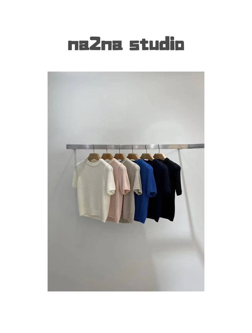 na2na 东大门 Ta夏季针织短袖（No退换）