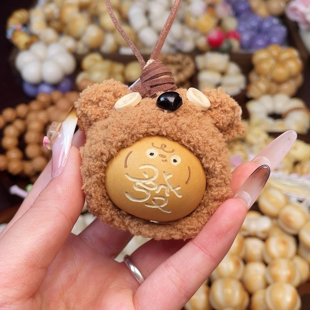 吊坠白玉菩提成品c