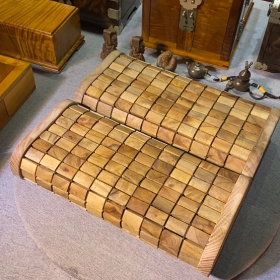 金丝楠金丝楠木小叶枕头