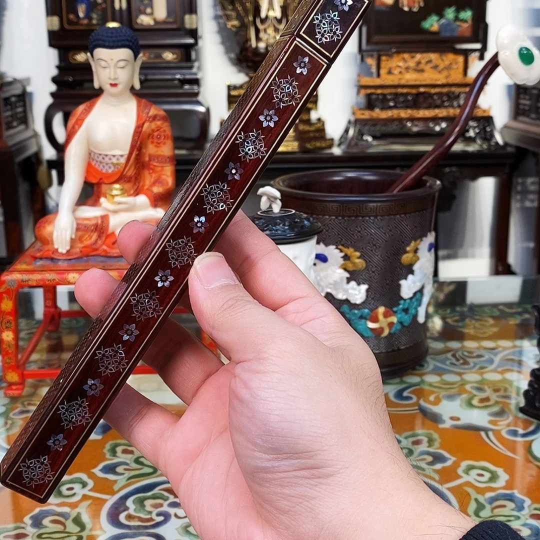 成套家具紫檀木类小叶紫檀香筒