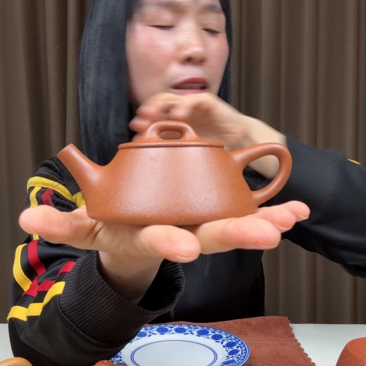 虚***8紫砂茶壶黄绛坡大底石瓢110cc全手工