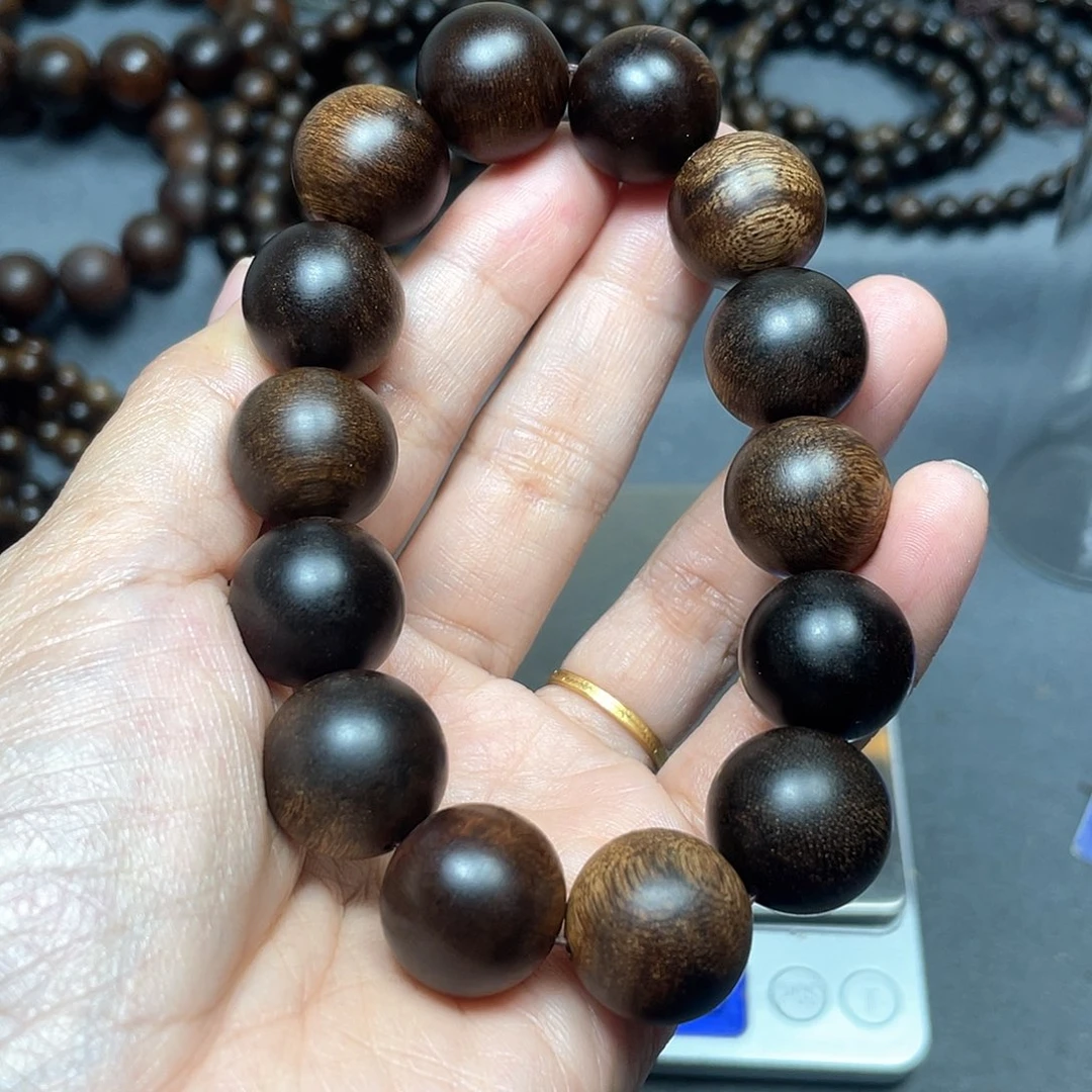 手串沉香木凯*白棋瘤疤1.6