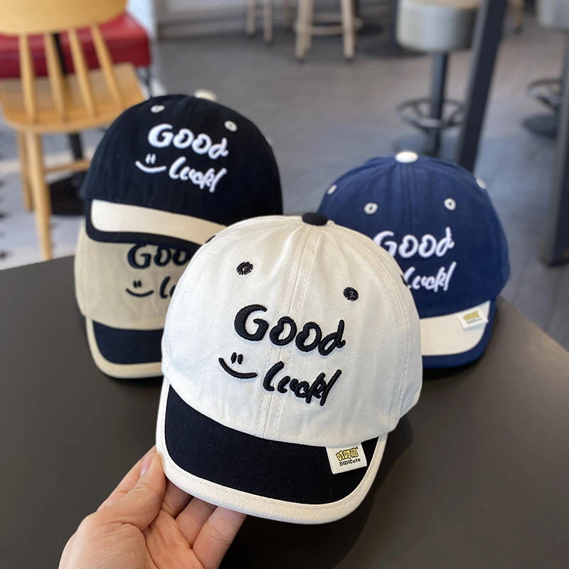 【宽檐遮阳】宝宝帽子春秋薄款韩版百搭男童遮阳太阳户外儿童鸭舌棒