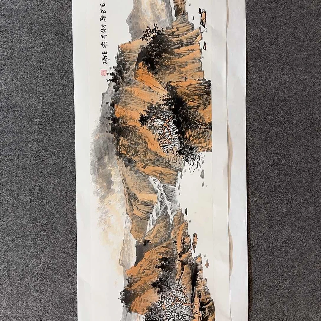 国画杜浩老师手绘作品