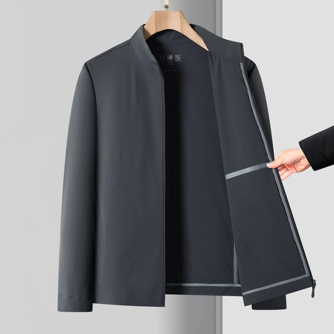 VBA 8813 ZKK男士立领春夏防晒夹克外套户外出行时尚钓鱼运动茄克