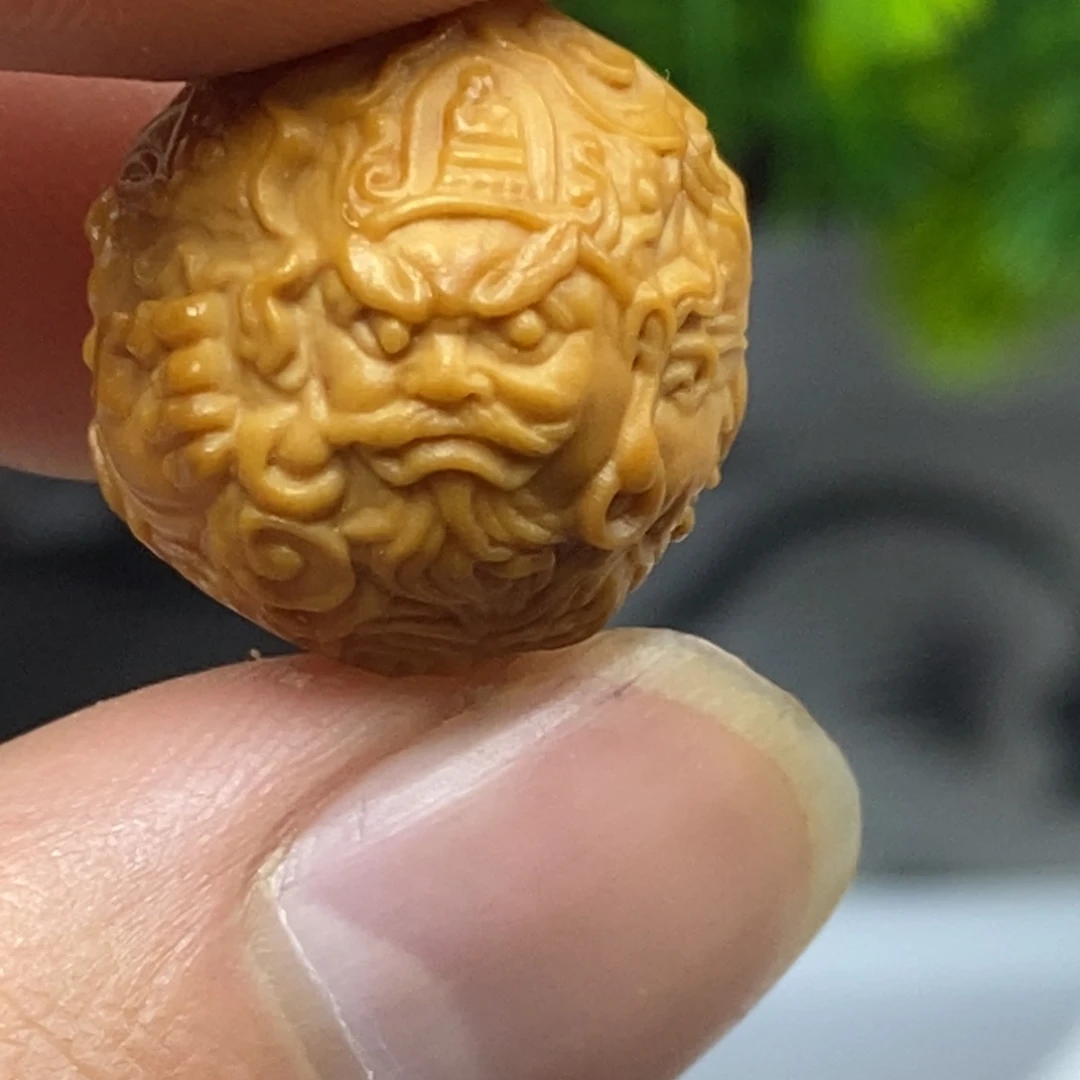 猴头核桃吊坠四大天王