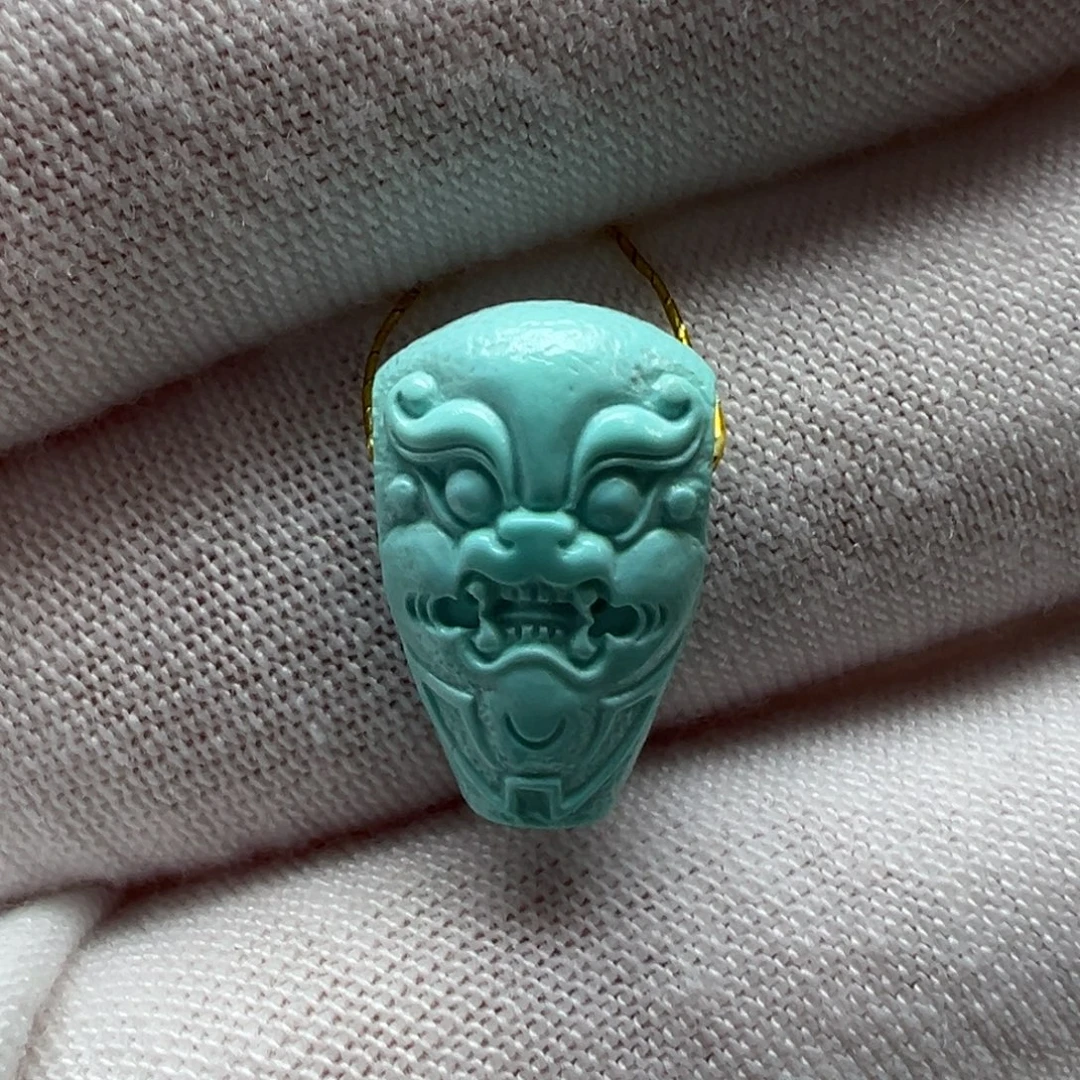 绿松石未镶嵌配饰9.7mm