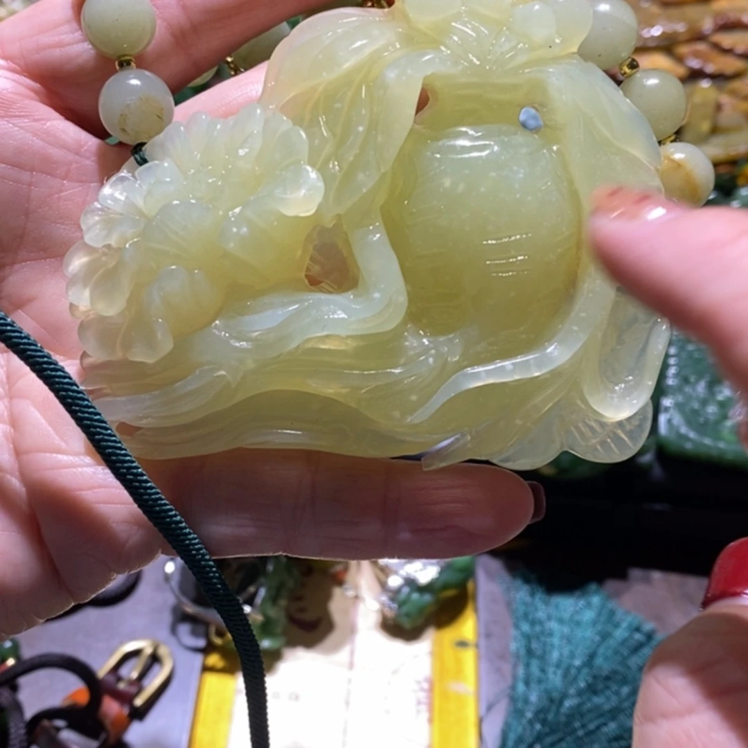 【闪购商品】岫玉毛衣链未镶嵌