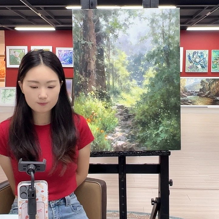 千***里油画油画作品油画艺术