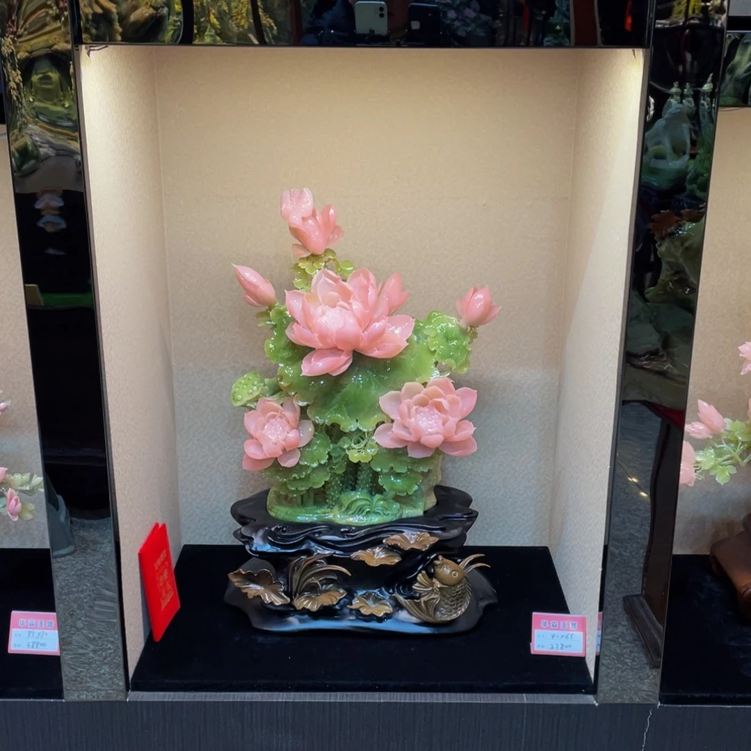蛇纹石玉未镶嵌摆件