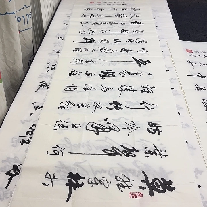 书法老师精品行书