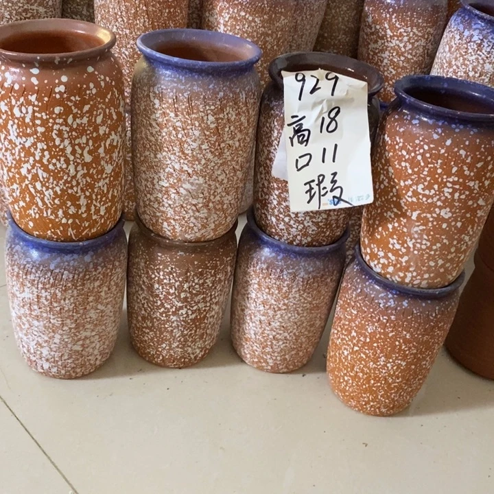 粗陶红陶绿植花盆929