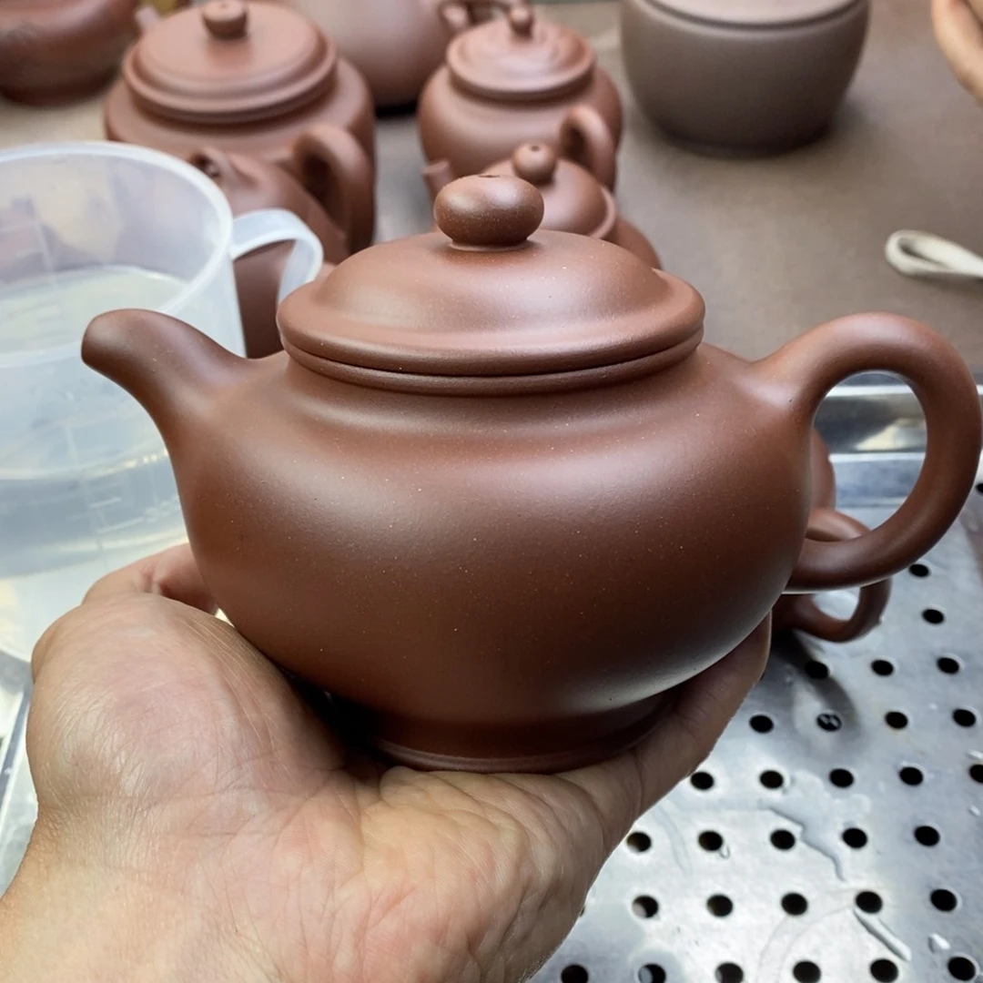 茶壶紫砂掇只容量400毫升左右