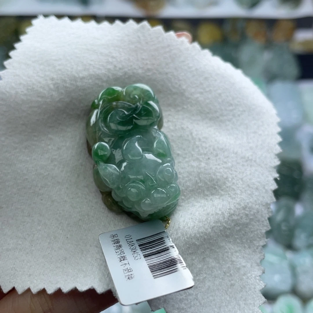 颈饰未镶嵌翡翠貔貅20
