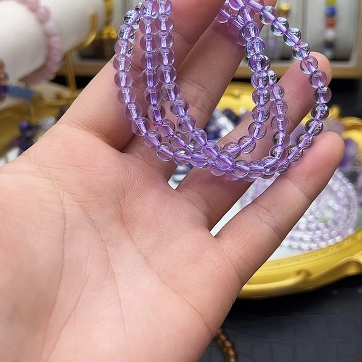 未镶嵌水晶手链水晶