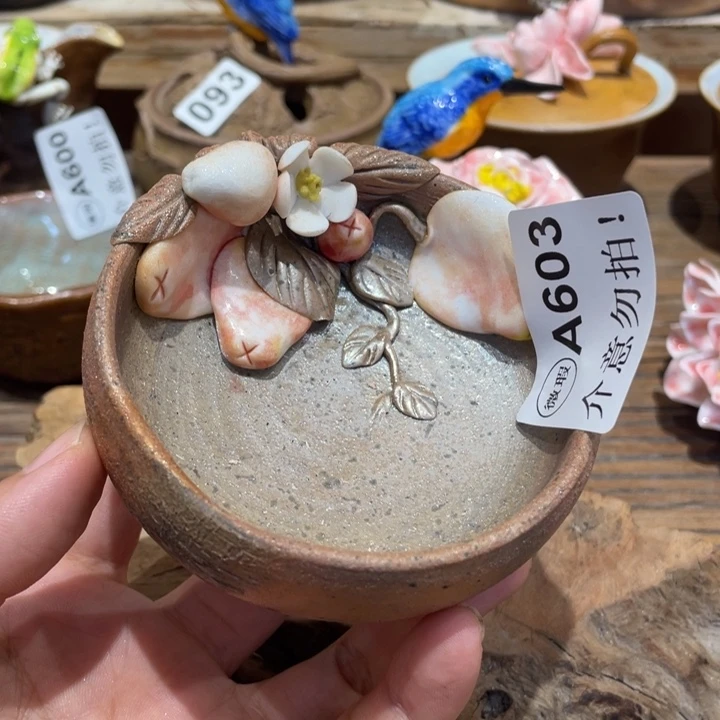 手工制作陶瓷茶具茶杯