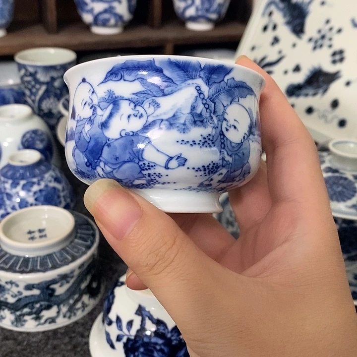 瓷【福利】童子炉式杯