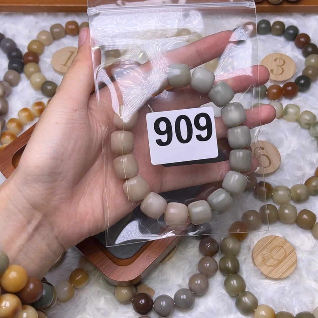 白***鳥手串菩提根/象牙果909全马卡龙正桶
