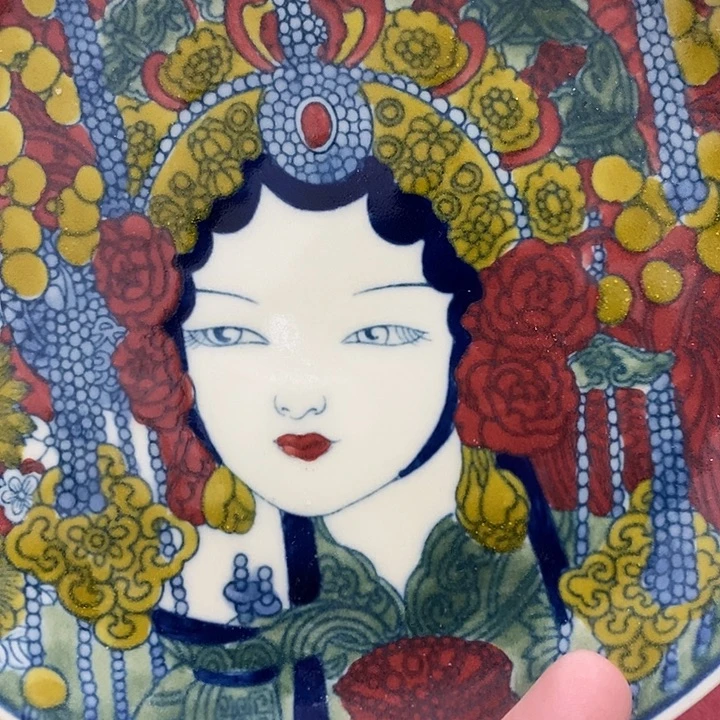 摆件陶景德镇陶瓷主人杯1334