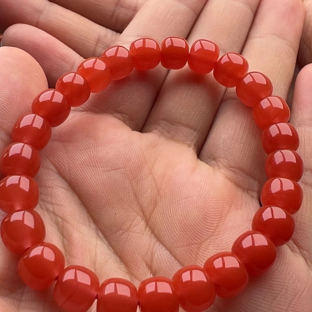 南红玛瑙老型8未镶嵌