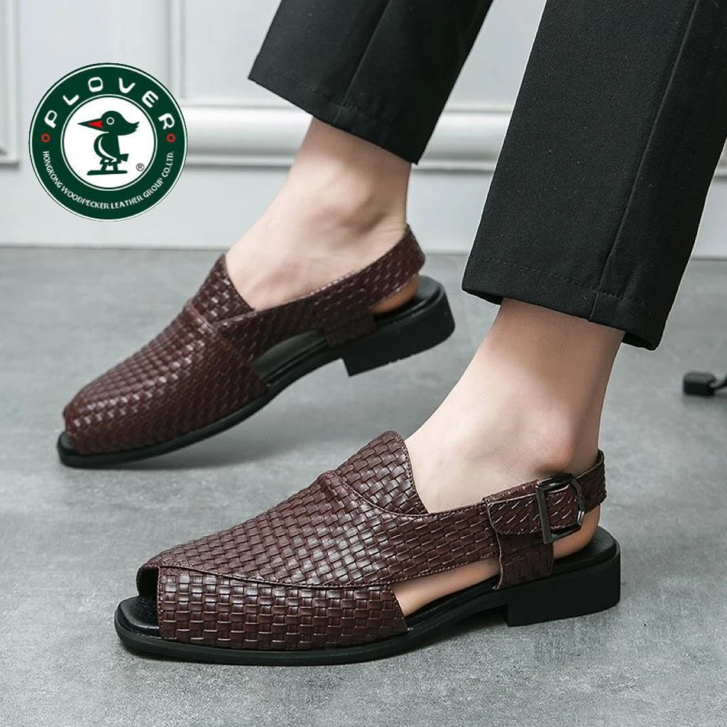 评价PLOVER夏季新款轻便休闲凉鞋男外穿透气谢谢沙滩鞋男士韩版编