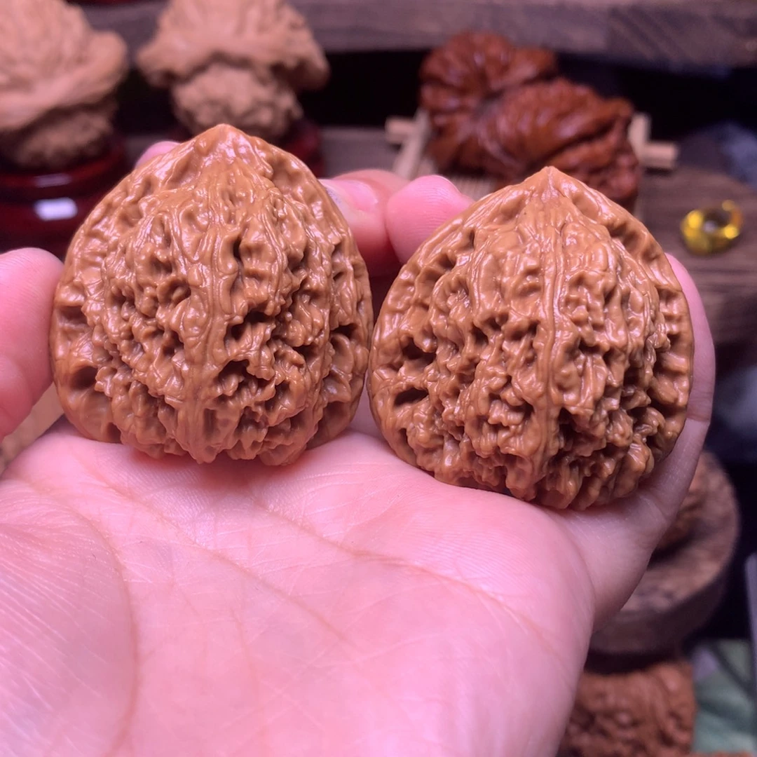 风***远把件文玩核桃40南疆全品