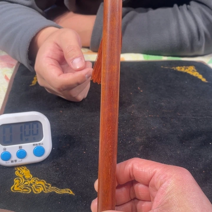 檀香紫檀（小叶紫檀）宁****司香筒