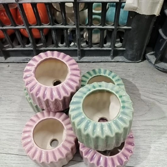 微瑕陶瓷盆满12包邮