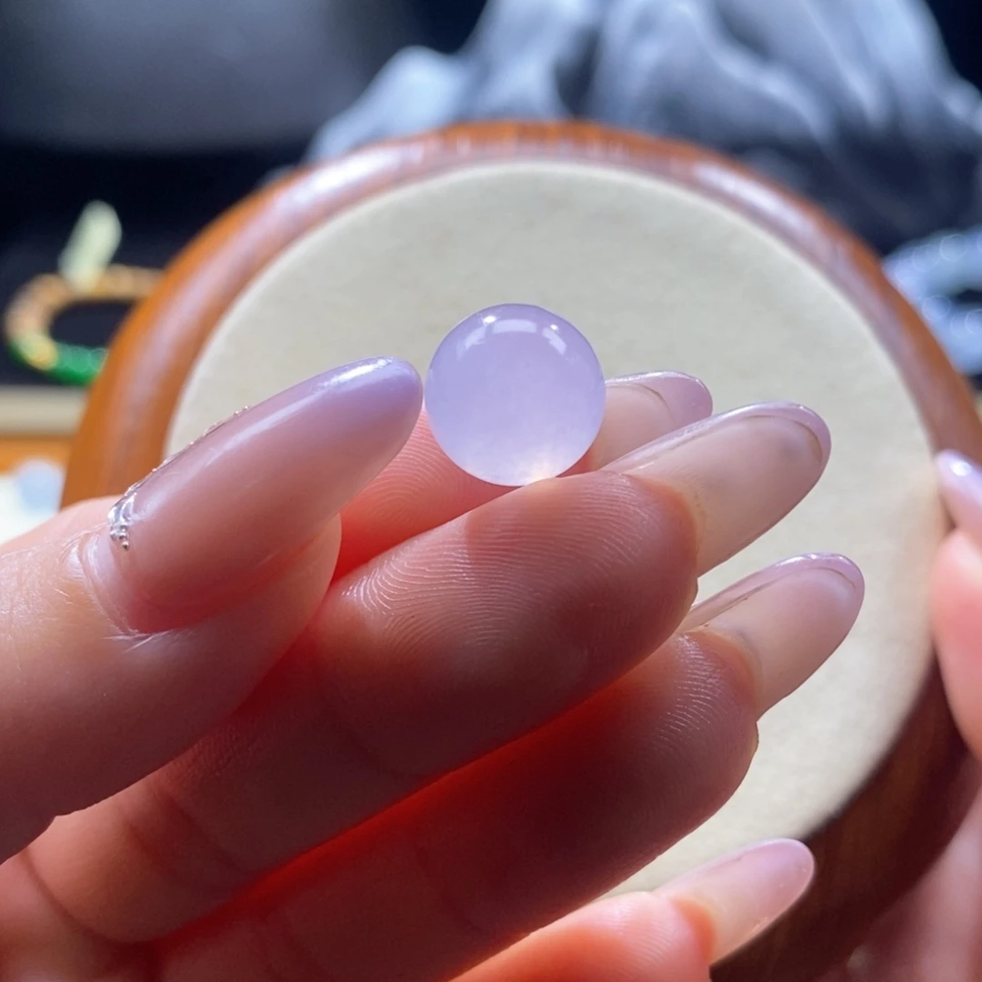翡翠未镶嵌颈饰翡翠冰粉珠