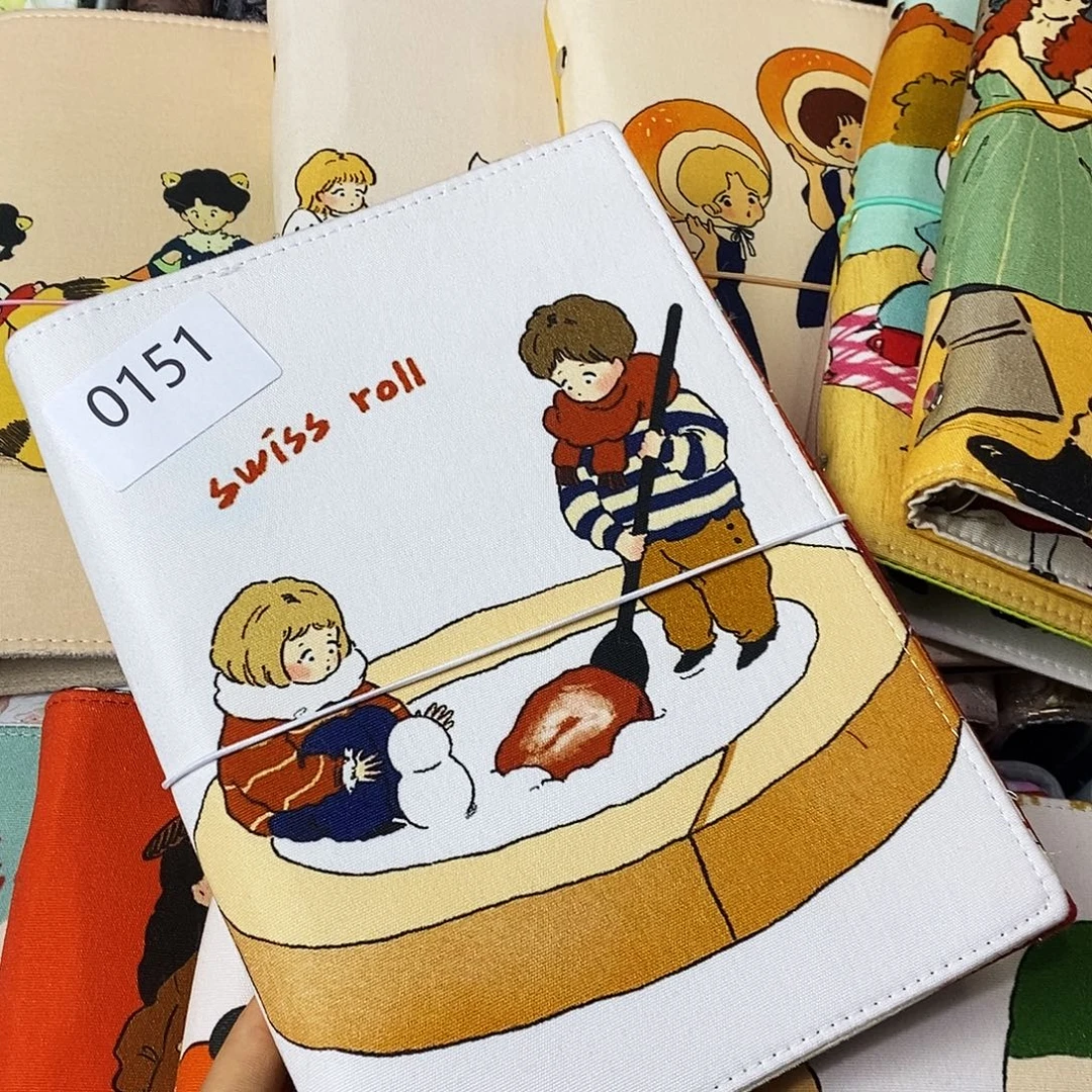 织绣A5 活页不加纸0151