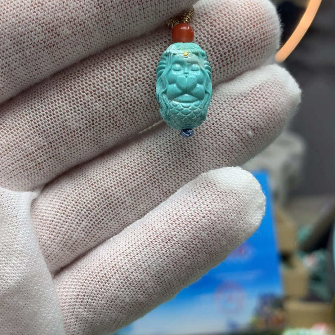 绿松石挂件未镶嵌