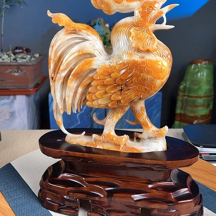饮***家未镶嵌蛇纹石玉珠宝奇石