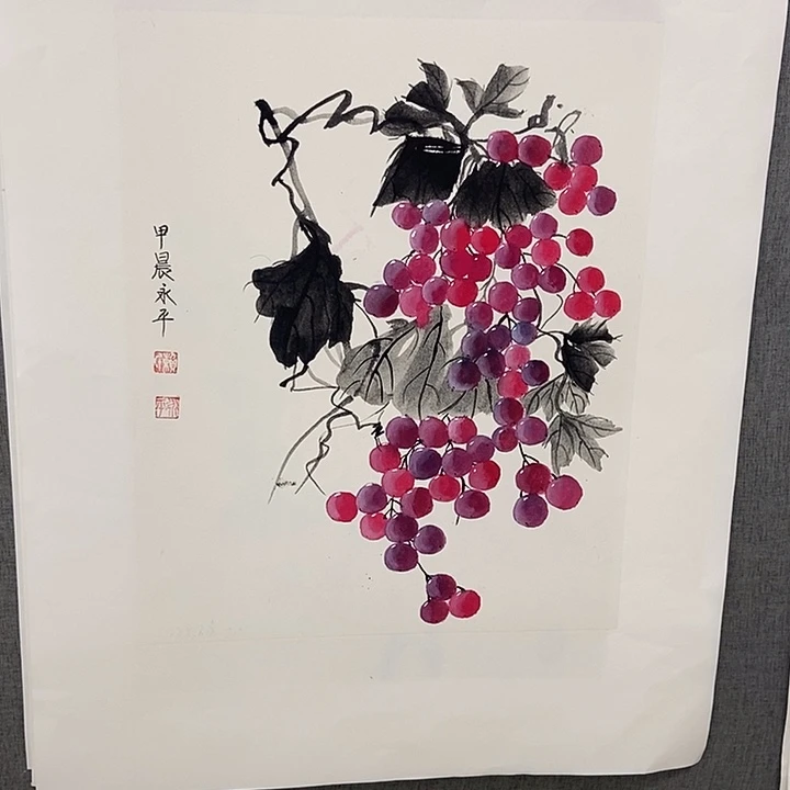 国画手寫手繪作品133