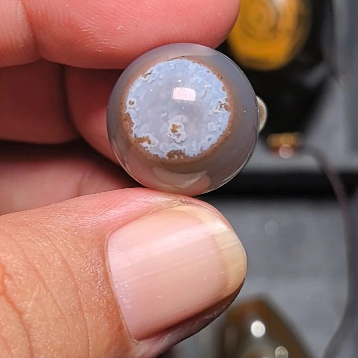 玛瑙/玉髓颈饰合金