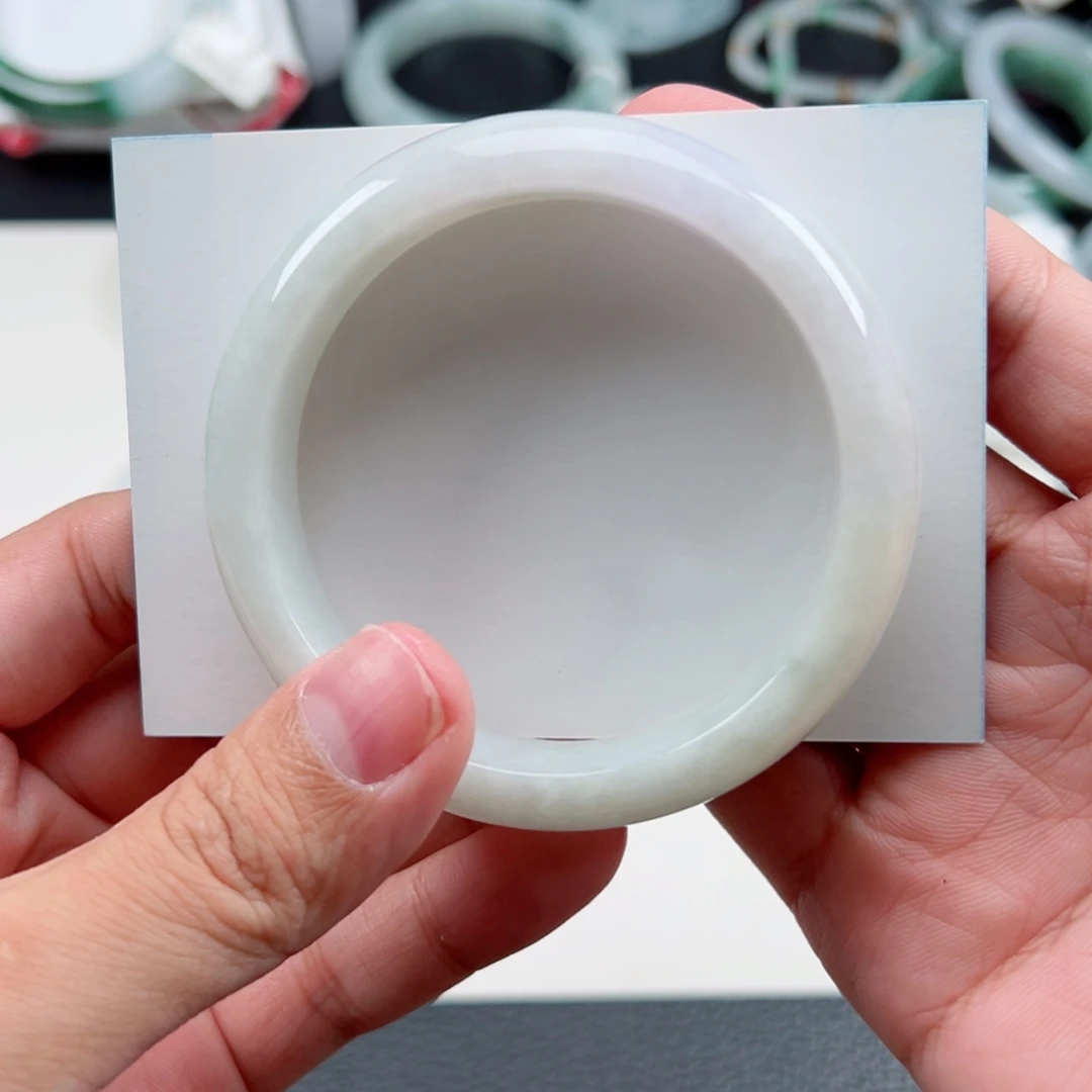 未镶嵌手镯翡翠55.8*14.4*8.0