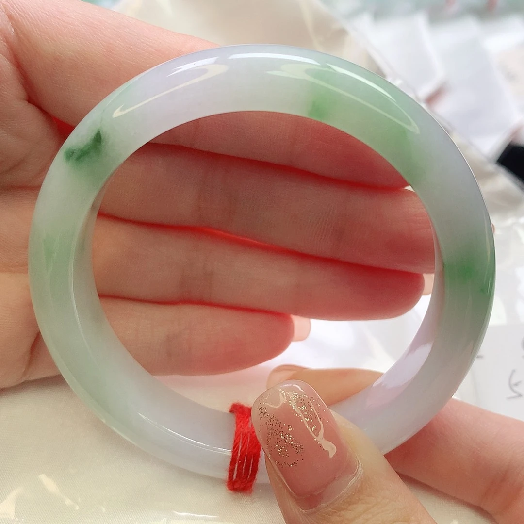 未镶嵌手镯翡翠缅甸天然A货翡翠 53