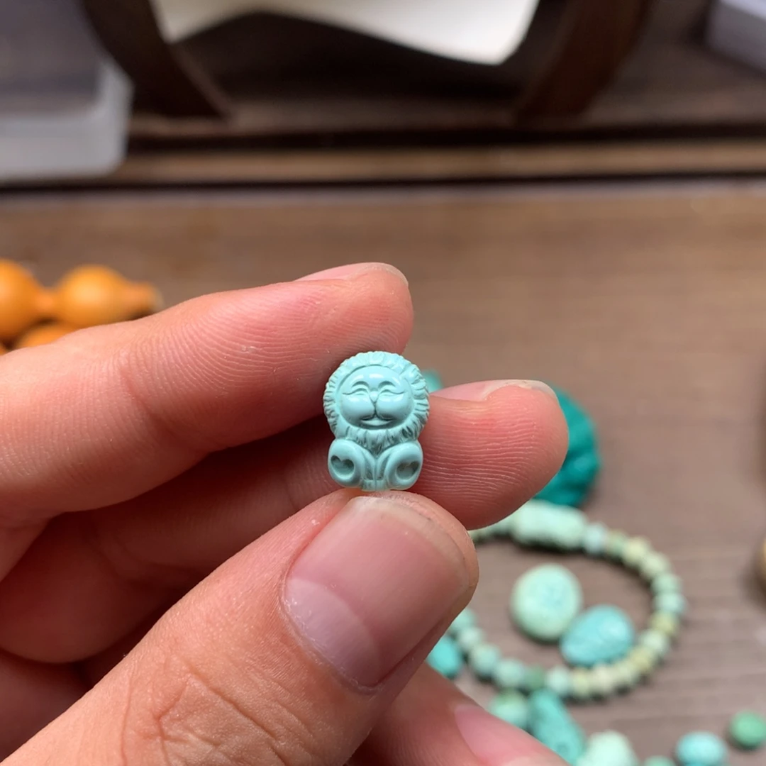 未镶嵌绿松石雕刻