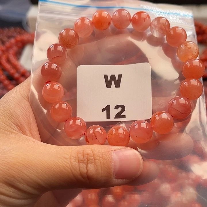 南红玛瑙未镶嵌多样性发货默认微瑕称重10mm