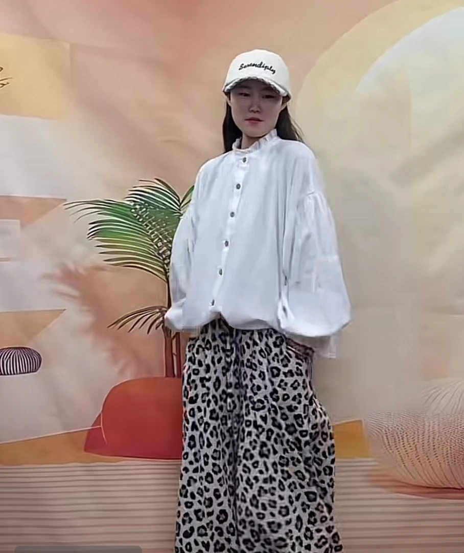 600～650直播链接棉麻大码女装衬衫裤子马甲连衣裙2月3晚