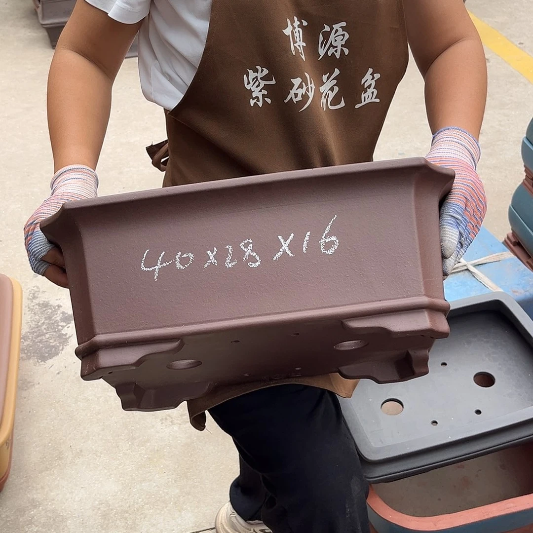 紫砂花盆盆景艺术