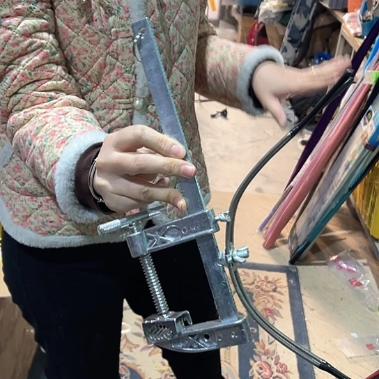 桥筏支架羊角款发35厘米的