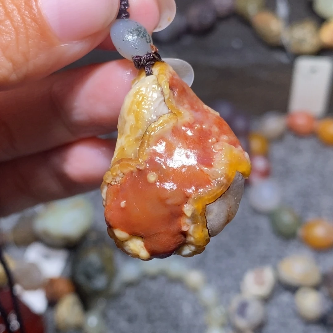 未镶嵌玛瑙/玉髓珠宝半成品