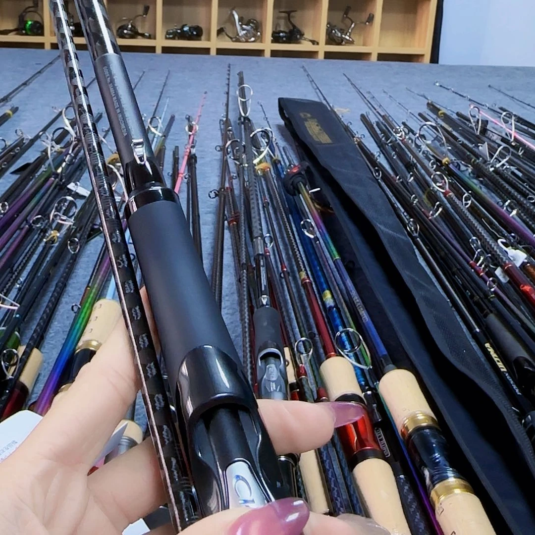 李***灿3.8m碳素路亚竿直柄杆链接